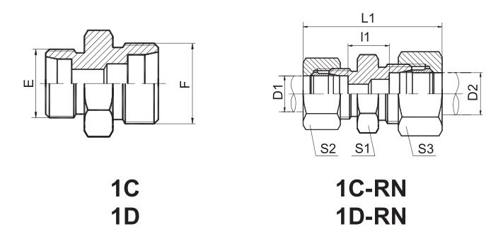 直通变径接头 STRAIGHT REDUCERS